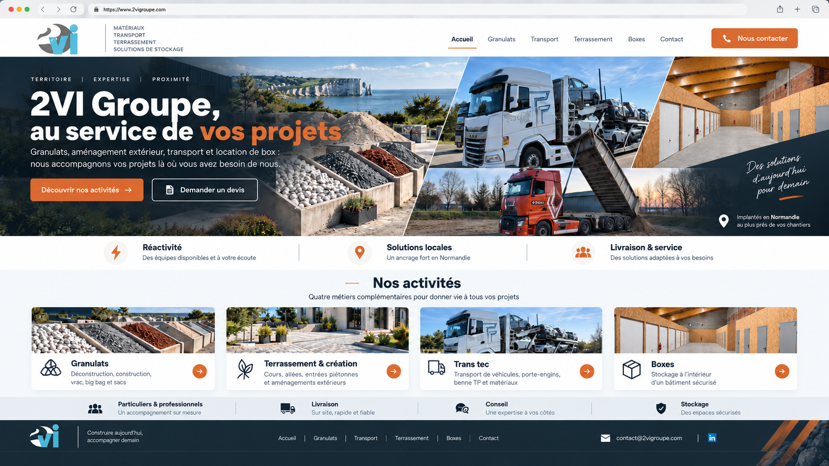 2VI Groupe, au service de vos projets