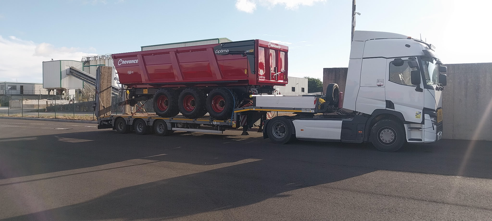 Transport porte-engins